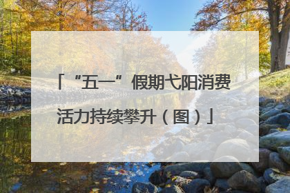 “五一”假期弋阳消费活力持续攀升（图）