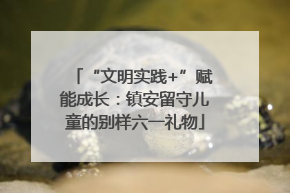 “文明实践+”赋能成长：镇安留守儿童的别样六一礼物