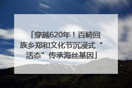 穿越620年！百崎回族乡郑和文化节沉浸式“活态”传承海丝基因