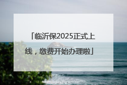 临沂保2025正式上线，缴费开始办理啦