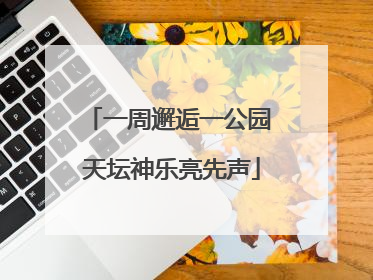 一周邂逅一公园 天坛神乐亮先声
