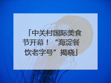 中关村国际美食节开幕！“海淀餐饮老字号”揭晓