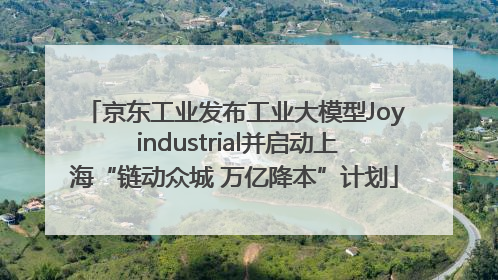 京东工业发布工业大模型Joy industrial并启动上海“链动众城 万亿降本”计划