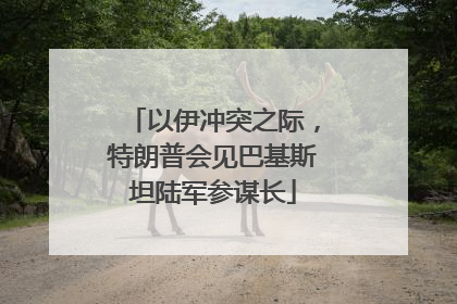 以伊冲突之际，特朗普会见巴基斯坦陆军参谋长