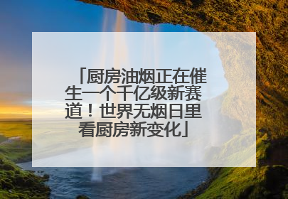 厨房油烟正在催生一个千亿级新赛道！世界无烟日里看厨房新变化