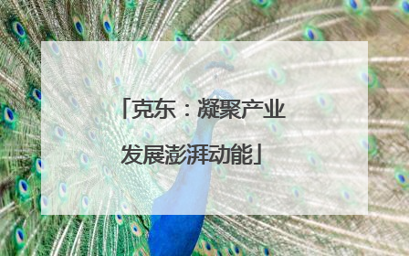 克东：凝聚产业发展澎湃动能