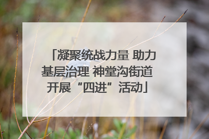 凝聚统战力量 助力基层治理 神堂沟街道开展“四进”活动