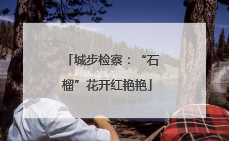 城步检察：“石榴”花开红艳艳