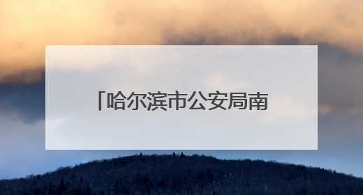 哈尔滨市公安局南岗分局全力以赴护航“平安高考”