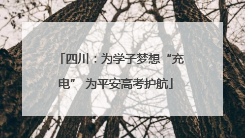 四川：为学子梦想“充电” 为平安高考护航