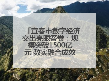 宜春市数字经济交出亮眼答卷：规模突破1500亿元 数实融合成效领跑全省（图）