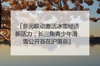 多元联动激活冰雪经济新活力，长三角青少年滑雪公开赛在沪落幕