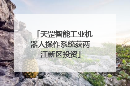 天罡智能工业机器人操作系统获两江新区投资