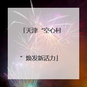 天津“空心村”焕发新活力