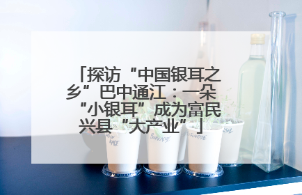 探访“中国银耳之乡”巴中通江：一朵“小银耳”成为富民兴县“大产业”