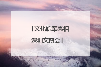 文化皖军亮相深圳文博会
