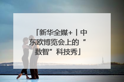 新华全媒+丨中东欧博览会上的“数智”科技秀