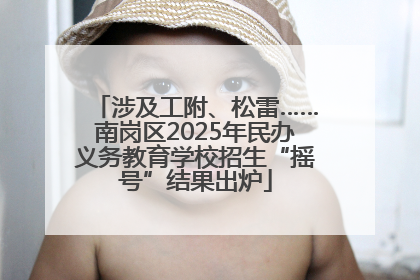涉及工附、松雷……南岗区2025年民办义务教育学校招生“摇号”结果出炉