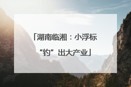湖南临湘：小浮标“钓”出大产业
