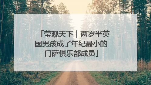 莹观天下｜两岁半英国男孩成了年纪最小的门萨俱乐部成员