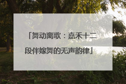 舞动离歌：嘉禾十二段伴嫁舞的无声韵律