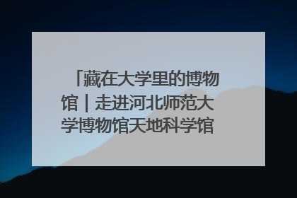 藏在大学里的博物馆｜走进河北师范大学博物馆天地科学馆：在校园里赴一场“宇宙之约”