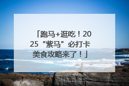 跑马+逛吃！2025“紫马”必打卡美食攻略来了！
