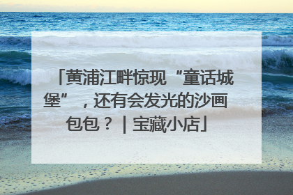 黄浦江畔惊现“童话城堡”，还有会发光的沙画包包？｜宝藏小店