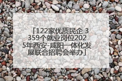 122家优质民企 3359个就业岗位2025年西安-咸阳一体化发展联合招聘会举办
