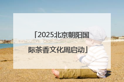 2025北京朝阳国际茶香文化周启动